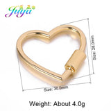4pcs/Lot Metal Screw Spiral Clasps For Pendant Making