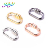 4pcs/Lot Metal Screw Spiral Clasps For Pendant Making