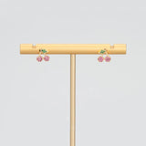 Handmade Zircon Earrings for Women, 6 pcs/lot