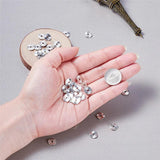 100pcs 10mm Donut Alloy Spacer Beads Tibetan Style DIY Jewelry Making