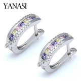 Zircon Earrings DIY Jewelry Making Supplies