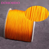 120m/Spool 0.8mm Mix Nylon Knotting Cord DIY Bracelet Thread