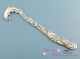 Antique Silver Dolphin Metal Crafts Collection Bookmark 124mm