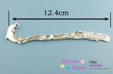 Antique Silver Dolphin Metal Crafts Collection Bookmark 124mm