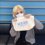 Kpop Stray Kids Canvas Crossbody Bag for Women Girls