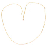 2pcs 3mm Stainless Steel Plated Necklace Chains for DIY Jewelry Making