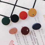 DIY Spray Paint Round Earring Accessories Lot