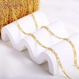 18K Real Plated Chain - DIY Necklace Making Supplies