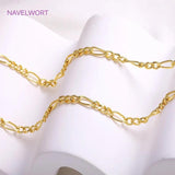 18K Real Plated Chain - DIY Necklace Making Supplies