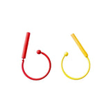 Multicolors Plated Wire Stud Earring Accessories 10pcs