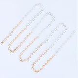 1m Star Chain DIY Necklace Chain 5mm Hollow Out Metal Copper Craft Jewelry