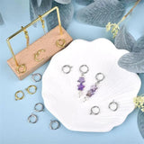 10pcs Stainless Steel Earring Hooks Base for DIY Jewelry Making