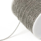 10m Stainless Steel Necklace Chains DIY Jewelry Making Accessories