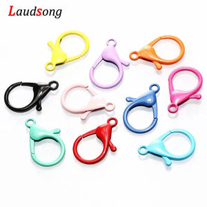 10pcs Candy Colors Lobster Clasps for DIY Necklace Bracelet Jewelry Making