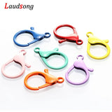 10pcs Candy Colors Lobster Clasps for DIY Necklace Bracelet Jewelry Making