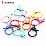 10pcs Candy Colors Lobster Clasps for DIY Necklace Bracelet Jewelry Making