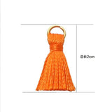 20pcs 20mm Mini Silk Tassels for Earrings Jewelry DIY Fringe Findings
