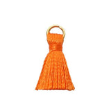 20pcs 20mm Mini Silk Tassels for Earrings Jewelry DIY Fringe Findings