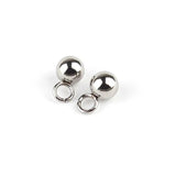 10pcs Stainless Steel Ball Earrings Findings for Drop Earrings F2262