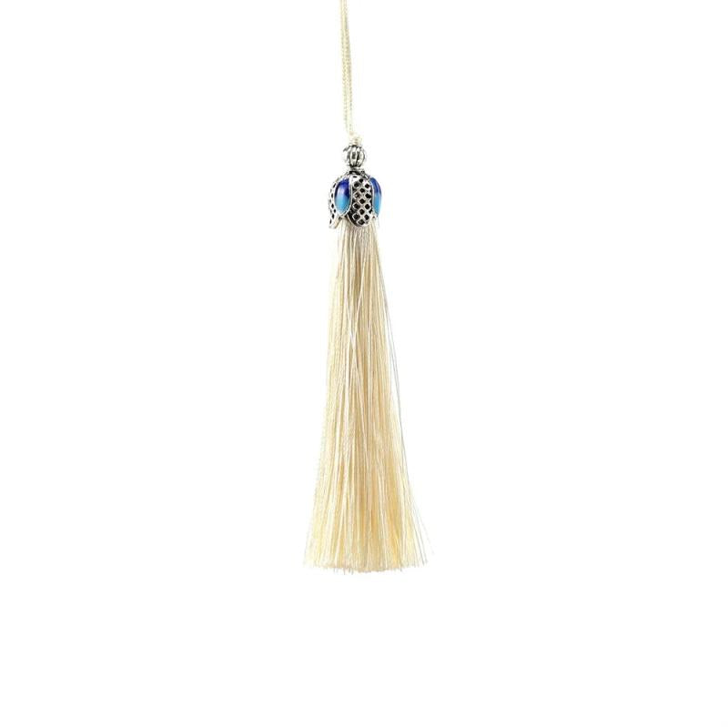 6Pcs/Lot Cotton Silk Tassel Fringe Hanging Rope for DIY Jewelry Making