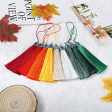 6Pcs/Lot Cotton Silk Tassel Fringe Hanging Rope for DIY Jewelry Making