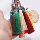 6Pcs/Lot Cotton Silk Tassel Fringe Hanging Rope for DIY Jewelry Making
