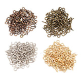 100pcs 10x5mm Small Sheep Eyes Nail Screw Jewelry Accessory