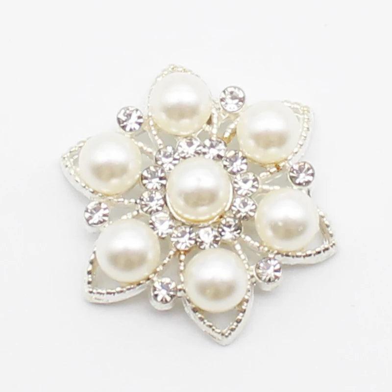 Alloy Pearl Wedding Jewelry Set - Romantic Handmade Accessories