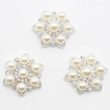Alloy Pearl Wedding Jewelry Set - Romantic Handmade Accessories