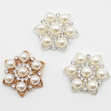 Alloy Pearl Wedding Jewelry Set - Romantic Handmade Accessories