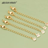 18k Plated DIY Necklace Jewelry Making Accessories