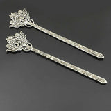 5PCS Phoenix & Flower Bookmark Hairpin Jewelry Making DIY Supplies