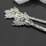 5PCS Phoenix & Flower Bookmark Hairpin Jewelry Making DIY Supplies