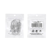 304 Stainless Steel Earring Hooks Clasps Findings Components for DIY Earring