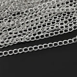 2m Iron Double Extended Chain Necklace 6MM Width