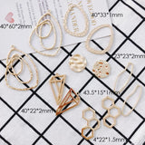 4pcs DIY Jewelry Accessories Earring Material Pendant Earring Accessories