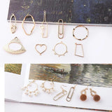 10pcs Heart Pendant Charms Round Pendants for Jewelry Making