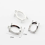 Mini Water Drop Crystal Claw 6pcs/lot DIY