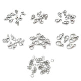 10pcs Stnls Steel Lobster Claw Clasps for Necklaces Bracelets