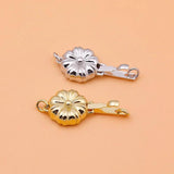 S925 DIY Jewelry Flower Insert Buckle for Bracelet Necklace Connection