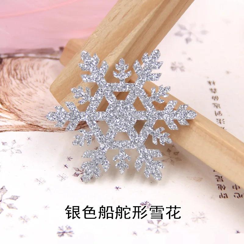 Artificial Snowflakes Decor Frozen Christmas Home Wedding Birthday Pendant Xmas