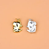 S925 Sterling Silver Dinosaur Pendant DIY Jewelry Making Materials
