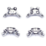 20Sets Luck Frog Animal Silver Tone Jewelry DIY Making Charms