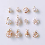 Wire Pearl Eardrop Accessories Metal Pendant Earring Components
