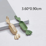 KC Plated Multicolors Eardrop Pendant Charms Jewelry Component Diy Material