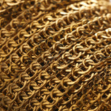 1 Meter Stainless Steel Twisted Link Chains for DIY Jewelry Making