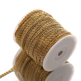 1 Meter Stainless Steel Twisted Link Chains for DIY Jewelry Making