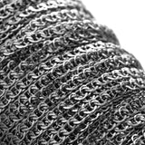 1 Meter Stainless Steel Twisted Link Chains for DIY Jewelry Making