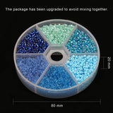 3900pcs Czech Glass Seed Bead Box Set 2-3mm Mix for Jewelry Making