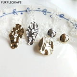 8pcs Plated Ear Pin for DIY Jewelry Making
